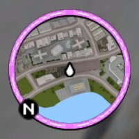 Vice City Satellite Map