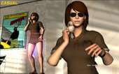 Female Playa from Saints Row The Third and IV