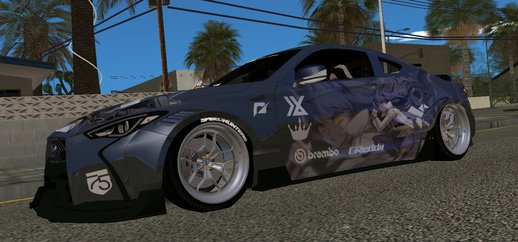 Blake Belladonna Livery for Infiniti Q60 S Karma Monaco [Kitazawa Garage] for Mobile