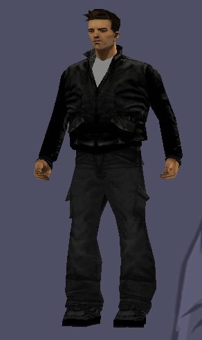 GTA 2 Claude Speed Player Skin