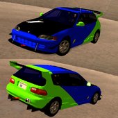 Honda Civic EG6 Tunable for Mobile