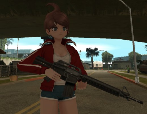 Aoi Asahina from Cyber Danganronpa