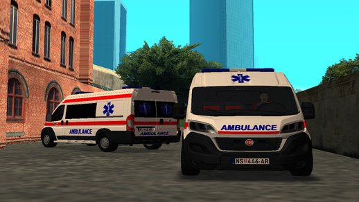 2020 Fiat Ducato Serbian Ambulance