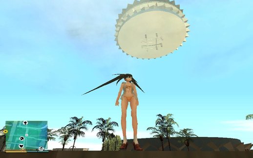 Black Rock Shooter [Black Rock Shooter: The Game] (Bikini Costume)