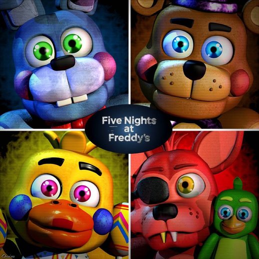 Freddy Fazbear Pizzeria Sim Rockstar Chara