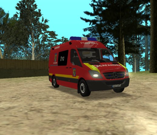 Mercedes Sprinter Pompierii Scafandri v2