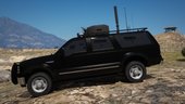 2000 FORD EXCURSION BLACK WATER ARMORED [add-on- Locked]