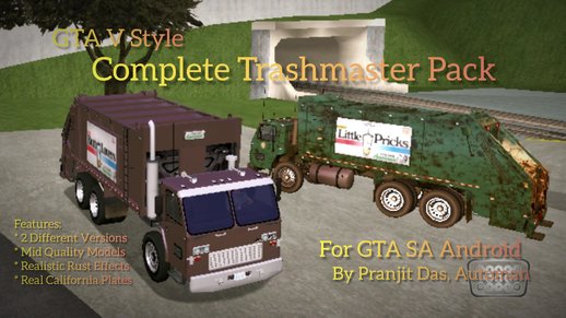 GTA V Style Complete Trashmaster Pack for Android