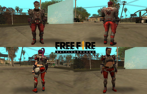 Free Fire: Hockey Skin Pack [Male & Female]