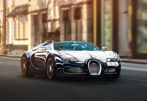 Bugatti Veyron 'Grand Sport L'Or Blanc'