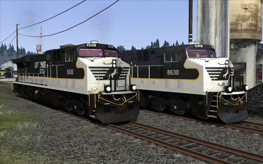  EMD GE ES44AC Norfolk Southern Fictional 