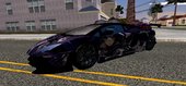 Lamborghini Aventador LP-700-4 LB Walk Itasha Blake Belladonna for Mobile