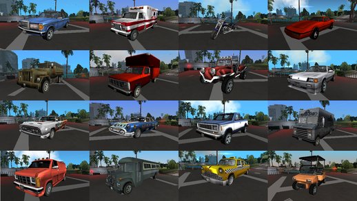 SOBB's Vice City Beta Vehicle Arsenal V2