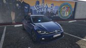 Volkswagen Polo R-Line 2018 unmarked police car