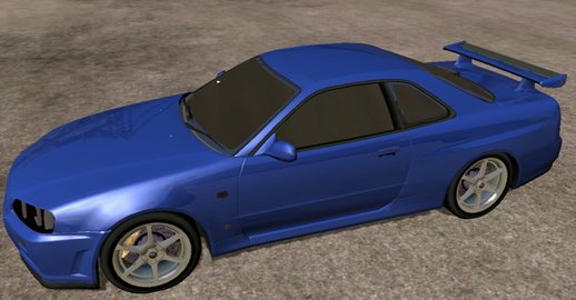 Nissan Skyline GT-R R34 V-Spec for mobile