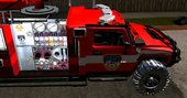 Hummer H2 Firetruck for mobile