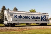 Covered Hopper Kokomo Grain 