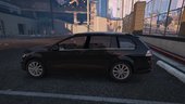 VW Golf Variant 2014 | Civilian | Unmarked Danish police | ELS ready