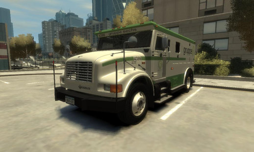 1995 Navistar International 4700 Bank Armored Truck