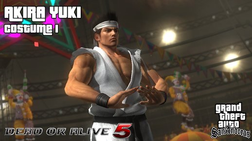 Dead Or Alive 5 - Akira Yuki (Costume 1)