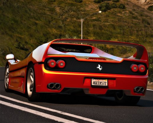 Ferrari F50 '95 [Add-On | Extras | Template] 