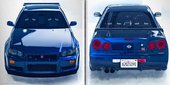 1999 Nissan Skyline GT-R (BNR34) [Add-On | Tuning| Animated | Liveries]