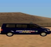 Volkswagen Transporter Jandarmeria Romana