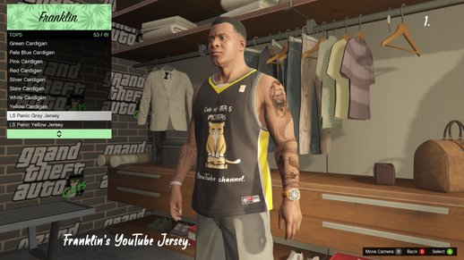 Franklin's YouTube Jersey