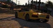 Lamborghini Aventador [Replace / FiveM | Unlocked | .Z3D]