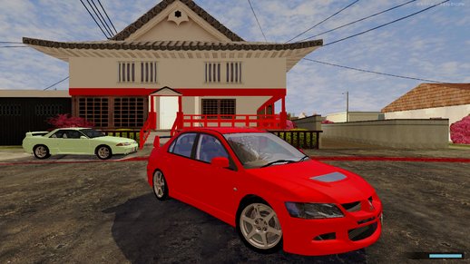 Mitsubishi Lancer Evolution VIII (spoiler fixed) [PC and mobile]