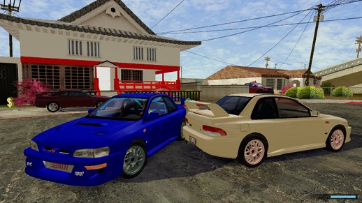 Subaru Impreza 22B STI (with spoiler and extra) [PC and mobile]