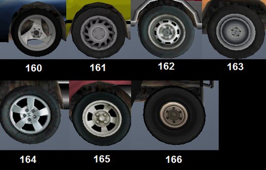 Mixed Xbox Wheels