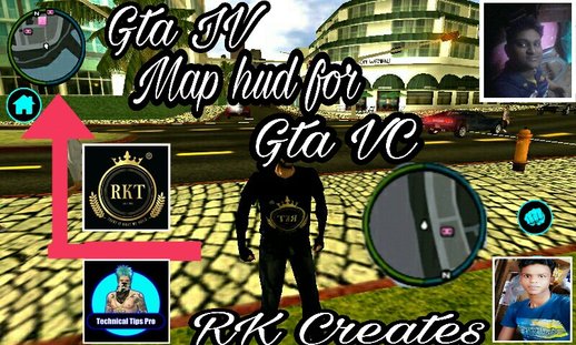 GTA VC GTA IV Radar Map Mod for Android