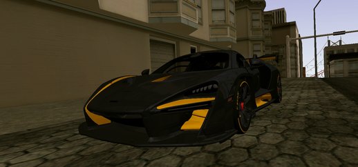 Mc'Laren Senna Carbon MSO for Mobile