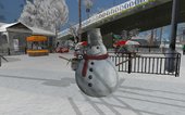 Snowmen in Los Santos