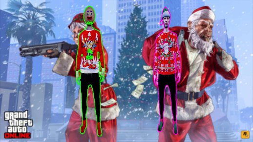 Skin Pack #8 Christmas GTA Online