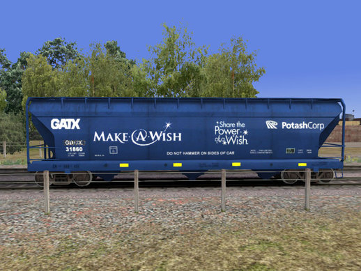 Make-a-Wish Covered Hopper