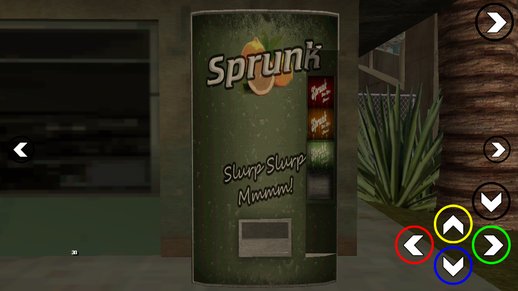 Retextured Vending Machines for mobile