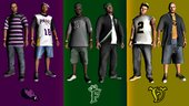 GTA V Gangs Skins #2 for SA