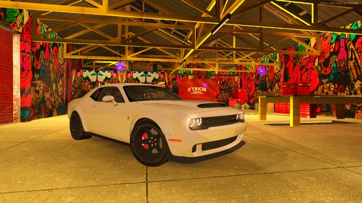 Dodge Challenger SRT Demon (Fate of the Furious) (SA lights) [PC and mobile]