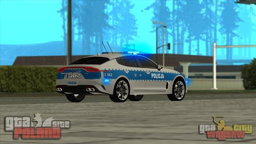 Kia Stinger GT - POLICJA WRD KSP