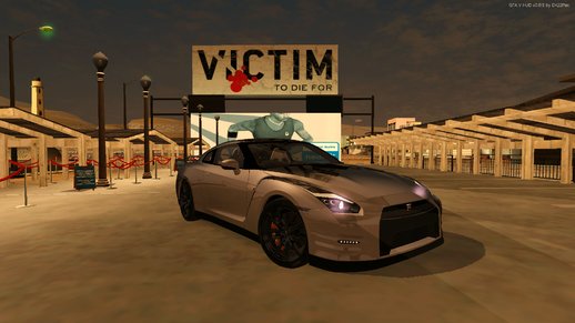 Nissan GTR R35 2015 (SA Lights) [PC and mobile]