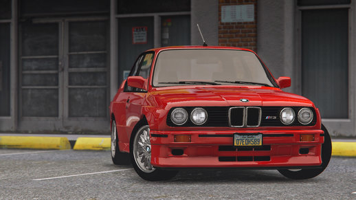 BMW M3 E30 1990 [Add-On | Tuning | Template]