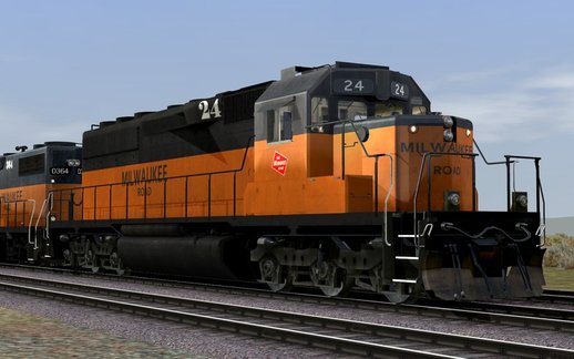 SD40-2 Milwaukee Road