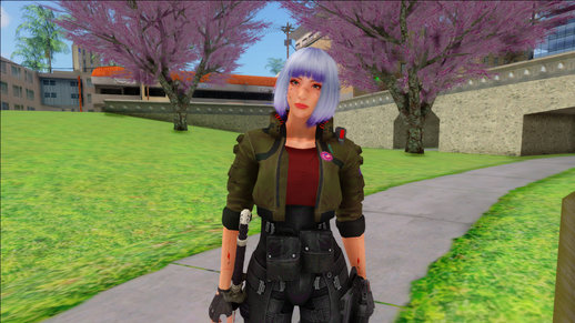 Cyberpunk Female Skin With Normal Map