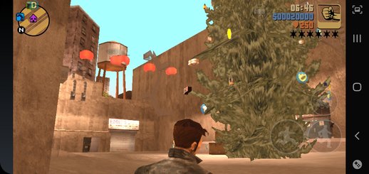 Christmas Trees Mod for GTA 3 Android