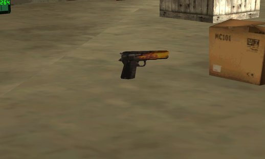 New Colt Flaming Pattern Model