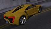 W Motors Lykan Hypersport (SA lights) [PC and mobile]