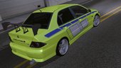 Mitsubishi Lancer Evolution VII DAMD (2Fast 2Furious) (fixed black cleo) for mobile