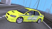 Mitsubishi Lancer Evolution VII (HQLM) (FnF kit) for mobile